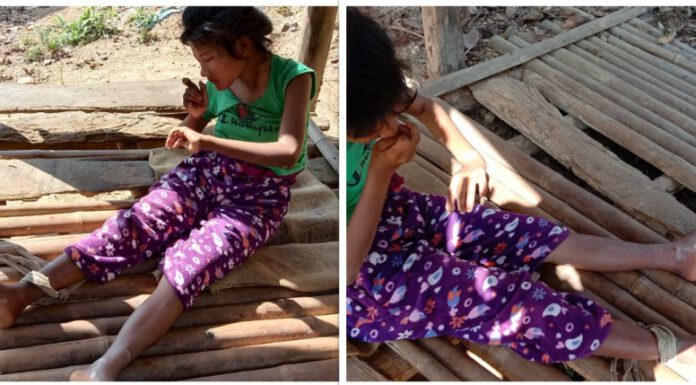 एघार वर्षदेखी बाख्राको खोरमा बालिका !