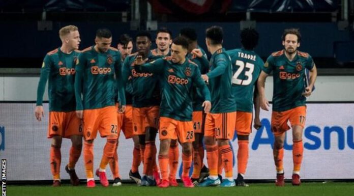 डच शीर्ष लिग फुटबलको सिजननै रद्द