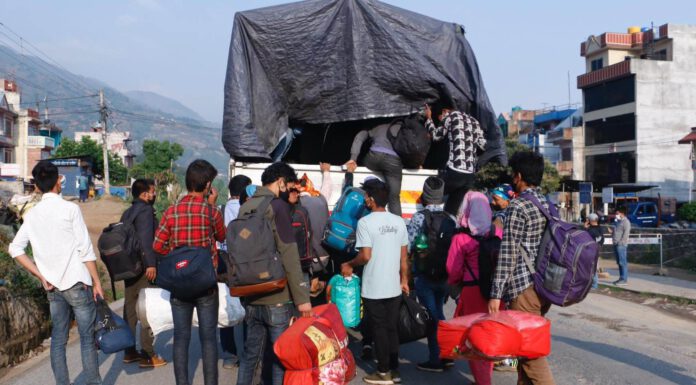 उपत्यकामा रहेका चार सय मजदुरलाई जिल्ला पठाइयो