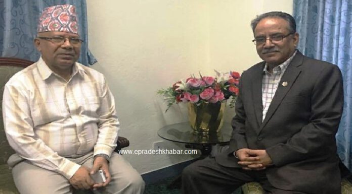 प्रधानमन्त्रीसामू माधव-प्रचण्डको प्रस्ताव : एमसीसी पास गर्न तयार छौं तर हाम्रो फेस सेभिङ गरिदिनोस