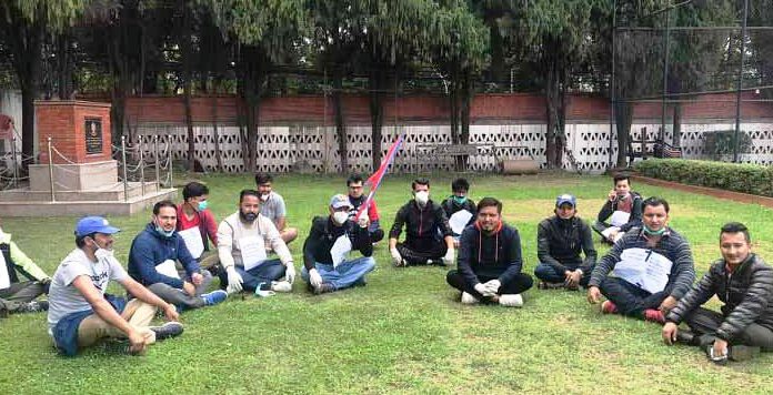 भारतीय दूतावास अगाडि विद्यार्थी संगठनको प्रदर्शन, २० जना पक्राउ