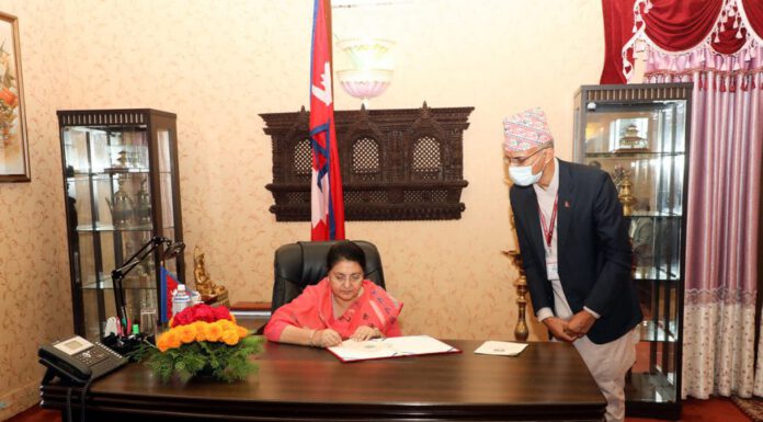 ‘राष्ट्रपतिले अध्यादेश अध्ययन गर्दै हुनुहुन्छ, तत्काल जारी हुने अवस्था छैन’