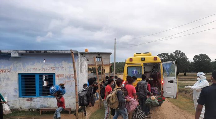 बाँकेमा उपचारपछि ४१ जना घर फर्किए