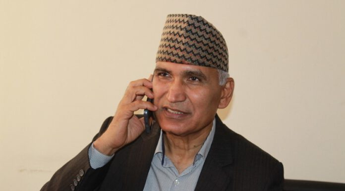 पार्टी विभाजन हुँदैन, ओली पाँचै वर्ष प्रधानमन्त्री र पार्टी अध्यक्षमै रहनु हुन्छ: महाचिव पौडेल