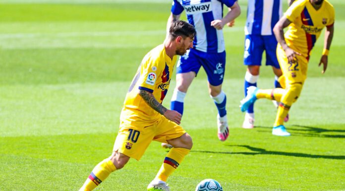 मेस्सी र ग्रिजम्यानको गोलमा बार्सिलोनाको प्रभावशाली जित