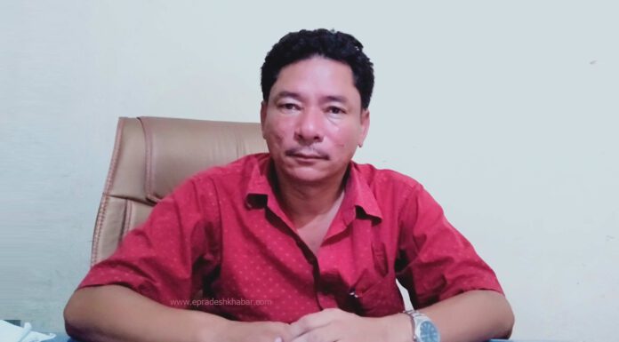 मेरो पार्टी र नेतृत्वको बदनाम गर्ने कार्य निरन्तर रहेमा यो आक्रोश बदलामा परिणत हुन समय लाग्दैन: एमाले उपाध्यक्ष कर्ण घिसिङ