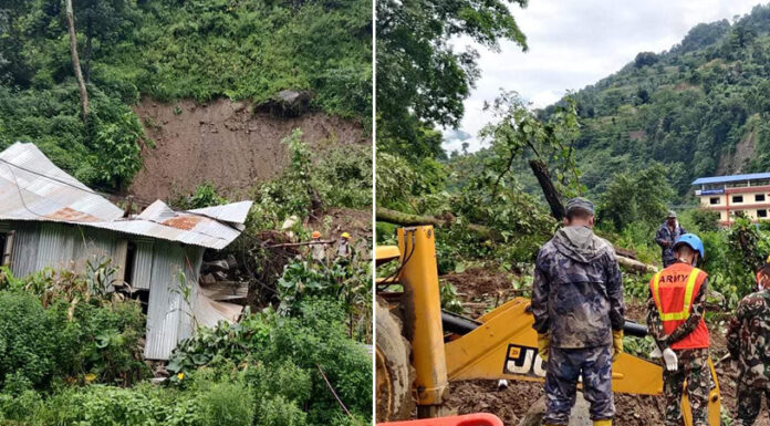 मेलम्चीको पहिरोमा बेपत्ता आठ जनाको शव निकालियो