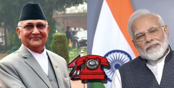 कोभिड नियन्त्रणका लागि नेपाल र भारतका प्रधानमन्त्रीबीच सहमति