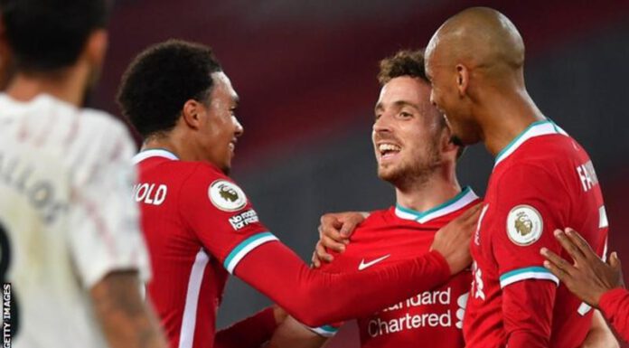 लिभरपुलको जितको यात्रा कामय, आर्सनल भयो स्तब्ध