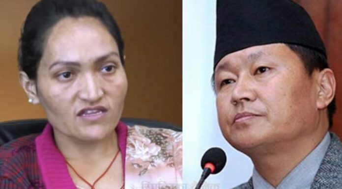 ठूलो नेतालाई झापड हान्न पेरिसडाँडा पुगेकी बालिका खड्का पक्राउ