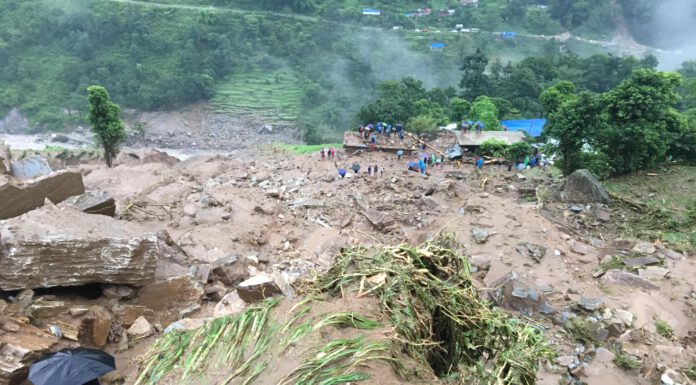 सिन्धुपाल्चोक पहिरो अपडेटः ११ जनाको शव भेटियो, २० जना अझै बेपत्ता