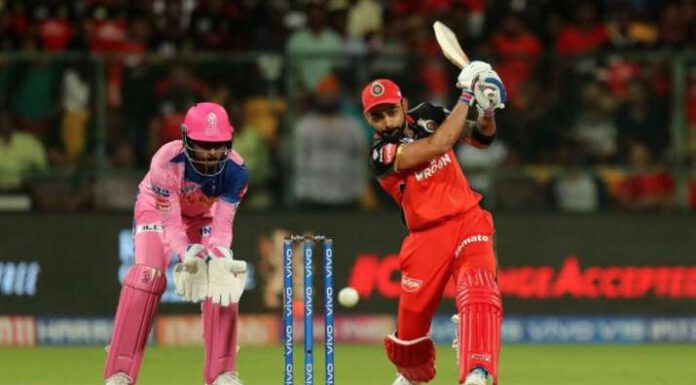 आईपीएलः बैंग्लोरद्वारा राजस्थान ८ विकेटले पराजित