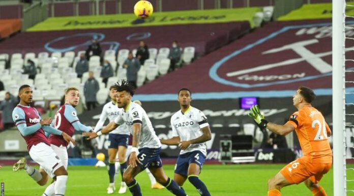 वेष्ट ह्याम इंग्लिस प्रिमियर लिग फुटबलको पाँचौँ स्थानमा