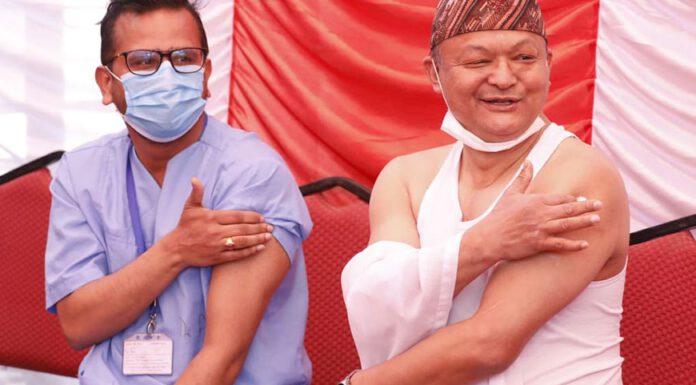 नेपालमा सुरु भयो कोभिड–१९ विरुद्धको खोप अभियान
