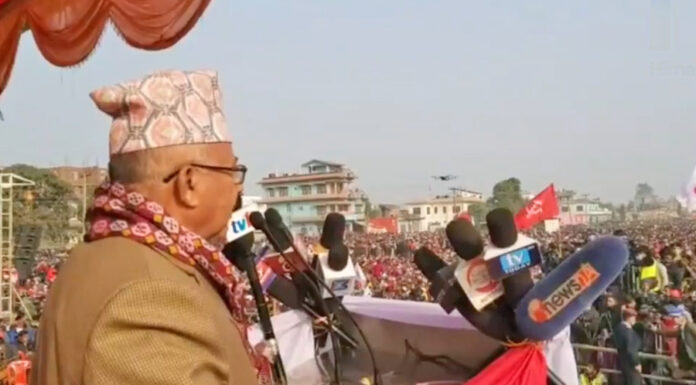 माधवकुमार नेपालले भने-केपी ओली अस्ताउँदा सूर्य हुन्