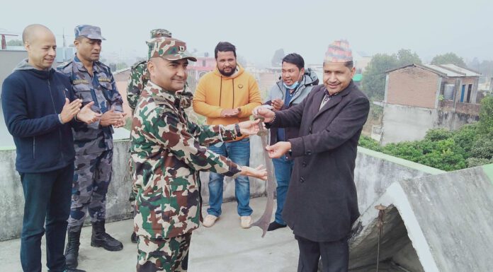 नगरप्रमुख खत्रीद्धारा नेपाली सेनालाई युद्ध सामाग्री हस्तान्तरण, तीन महिनापछि प्रधानसेनापतिले युद्धसंग्राहालयको उद्घाटन गर्ने