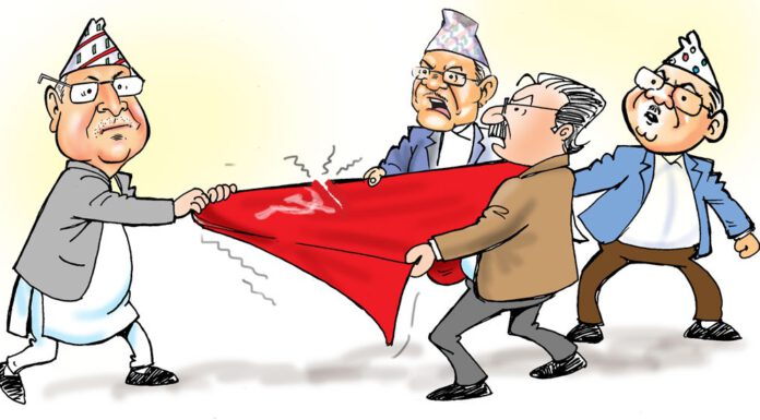 सिन्धुली नेकपाका निर्वाचित जनप्रतिनिधी र पार्टी कमिटी को कतातिर !