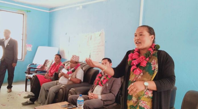 तीनपाटनमा छोरी बुहारीलाई व्यवसाय सञ्चालन तालिम