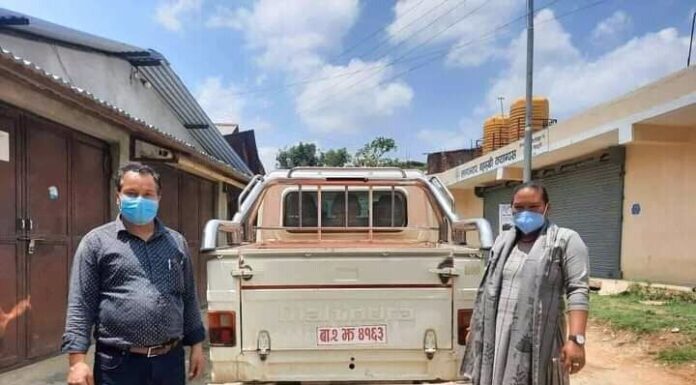 सिन्धुलीका जिम्मेवार जनप्रतिनिधीहरु जस्ले आफु चढ्दै आएको गाडी एम्बुलेन्स बनाए