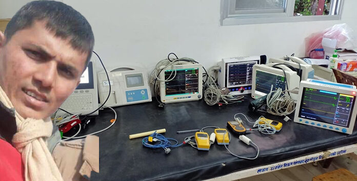 गैरसरकारी संस्था सिसिएसको सहयोगमा सिन्धुली अस्पतालका स्वास्थ्य उपकरण मर्मत पछि प्रयोगमा