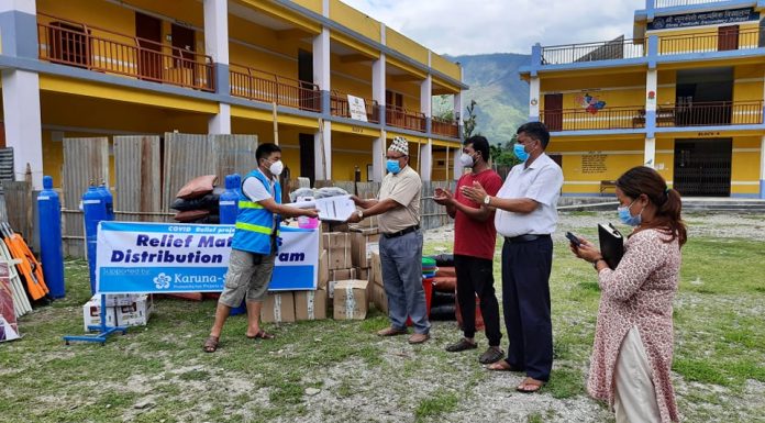 सेचन करुणाद्धारा फिक्कल र गोलन्जोरमा ४० बेडको आइसोलेसन निर्माण