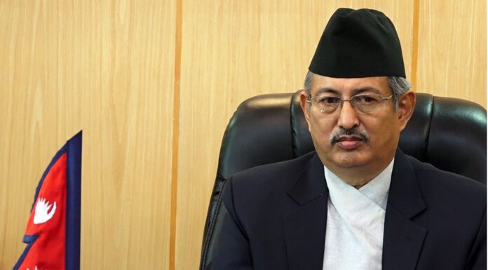 अमेरिकी सैन्य सहायता परियोजना एसपिपीमा सहभागिता नजनाउने सम्बन्धी पत्र नपठाएको खुलासा: गृहमन्त्री खाँडले संसदलाई ढाँटे