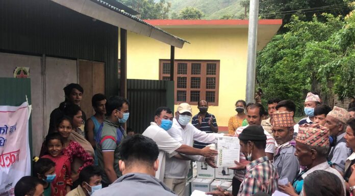 गोलन्जोरका एक सय विपन्न घर परिवारलाई लक्षितगर्दै सुधारिएको चुलो वितरण