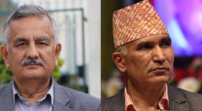 मेरियट होटल पुगे बिष्णु पौडेल र सुरेन्द्र पाण्डे