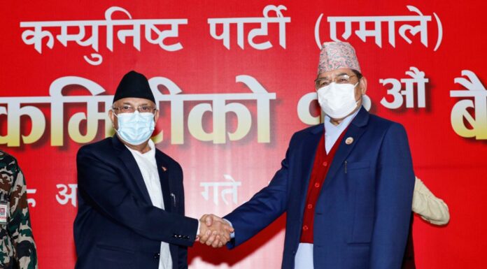 नेताहरुले दिए एमाले झनै बलियो बनेको सन्देश (फोटो फिचर)