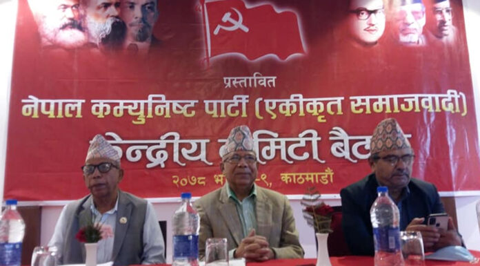 एकीकृत समाजवादीको ५ सदस्यीय स्थायी समिति, छिट्टै सरकारमा सहभागी हुने निर्णय