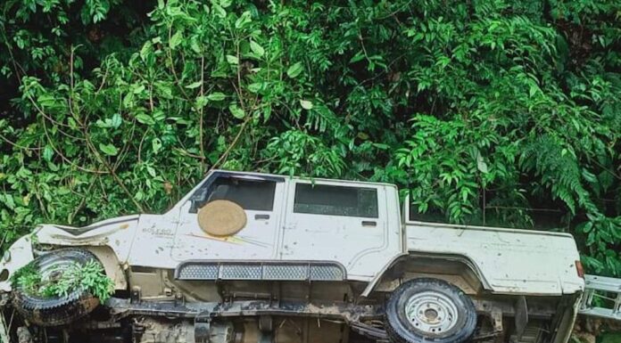 विद्युत प्राधिकरणको बोलेरो दुर्घटना