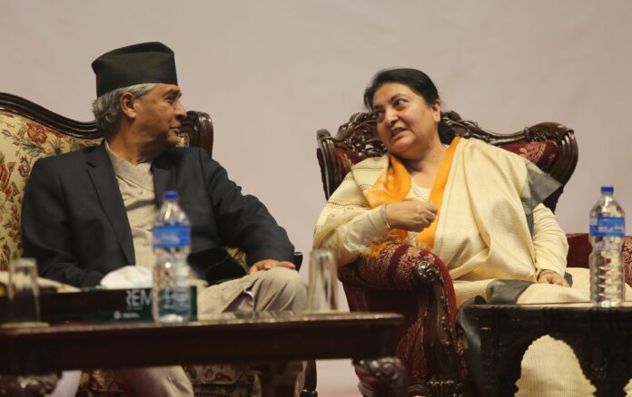 president-bhandari-and-deuba
