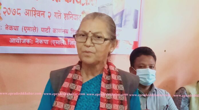 नेकपा एमालेलाई विखण्डन गरेर नेता माधवकुमार नेपालले ठूलो गल्ती गरेः मुख्यमन्त्री शाक्य