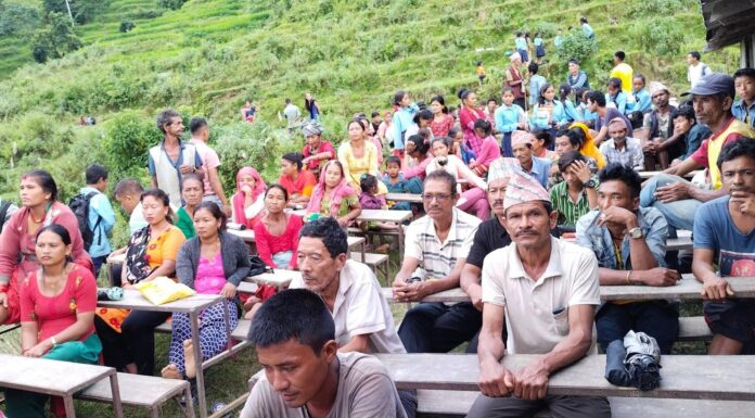 भीरगाउँमा एमालेको टोल कमिटी गठन