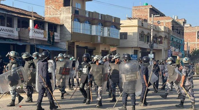 दुई समुदायबीच झडप भएपछि स्थानीय प्रशासनद्धारा जनकपुरधाममा निषेधाज्ञा जारी