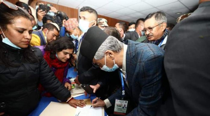 नेपाली कांग्रेस १४औँ महाधिवेशन : १३ पदाधिकारीका लागि ३८ जनाको उम्मेदवारी दर्ता