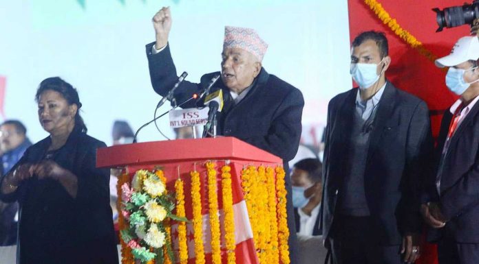 महाधिवेशन विधि पुर्याउने उपाय मात्रै भयो : रामचन्द्र पौडेल