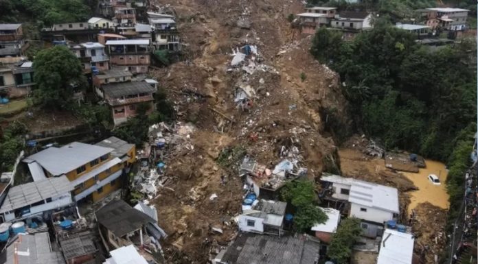 ब्रजिलमा अचानक आएको बाढीपहिरोका कारण ९४ जनाको मृत्यु