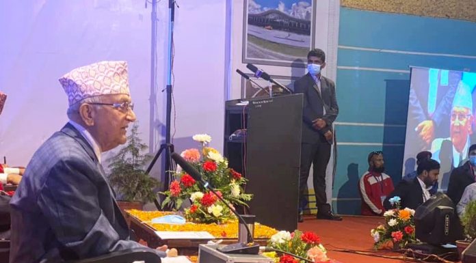 नेपालका राजनीतिक शक्तिहरु दुई धारमा बाँडिए : अध्यक्ष ओली