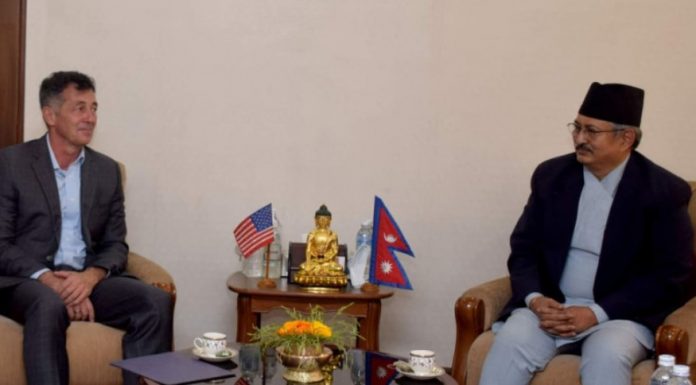 एमसीसीमा ब्याख्यात्मक टिप्पणीबारे अमेरिकी राजदूतको भनाई, गृहमन्त्रीसँग खोले भित्री कुरा