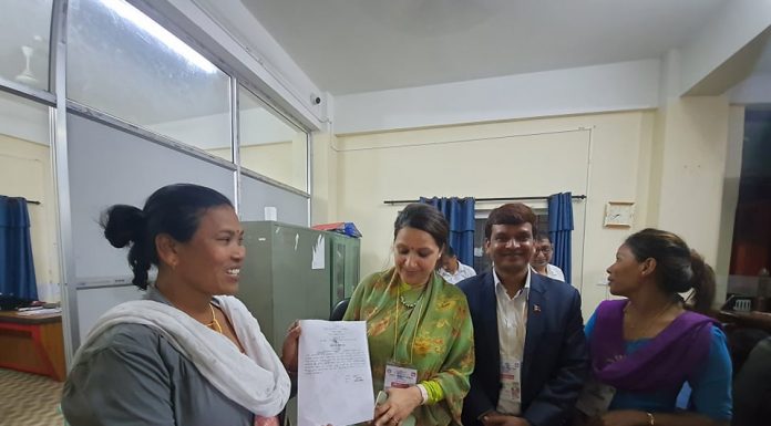 माओवादी बाग्मती प्रदेशकमिटी सदस्यले दिइन् एमालेको तर्फबाट उपाध्यक्ष पदमा उम्मेदवारी