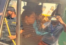 लुम्बिनी प्रदेश स्वास्थ्य राज्यमन्त्री विमला वली प्रहरी नियन्त्रणमा