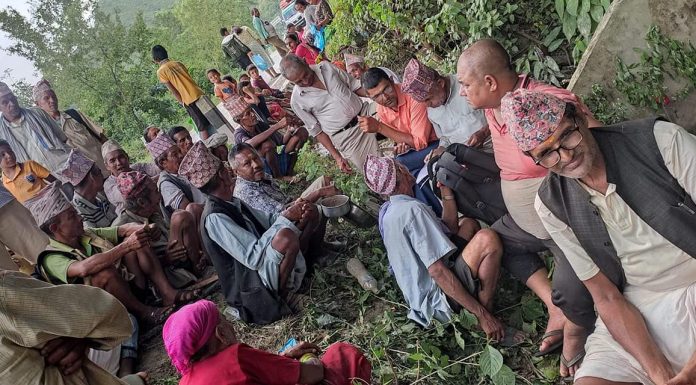 पानी माग्दै दुम्जामा नागेश्वरी पूजा