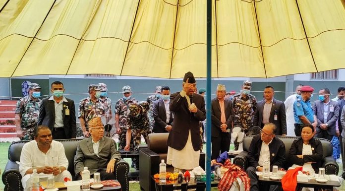 प्रधानमन्त्रीसहित शीर्ष नेताहरूले भने- निजगढमा अन्तर्राष्ट्रिय विमानस्थल निर्माण आवश्यक