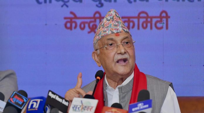 जस्तोसुकै गठबन्धन गरेपनि मंसिरको चुनावमा एमाले एक्लैले बहुमत ल्याउँछ : अध्यक्ष ओली