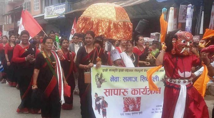 सिन्धुलीमा गाइजात्रा