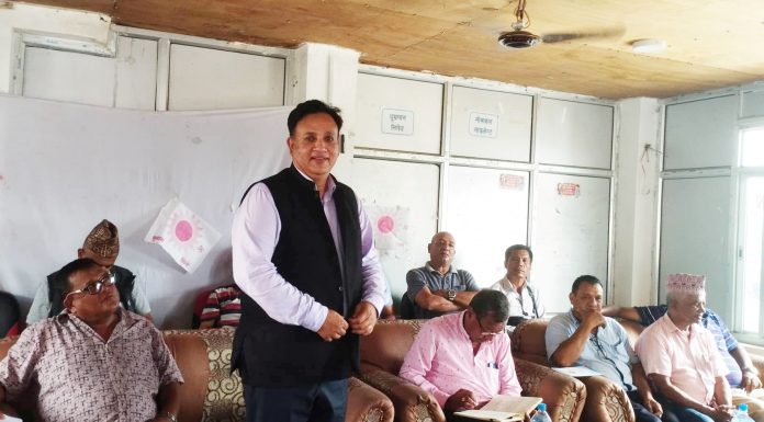 मरिण क्षेत्रको विकास र सम्बृद्धिका लागि आउँदो मंसिर ४ गतेको निर्वाचनमा एमाले विजयी हुनुपर्छ: केन्द्रीय सदस्य मनोजजंग थापा