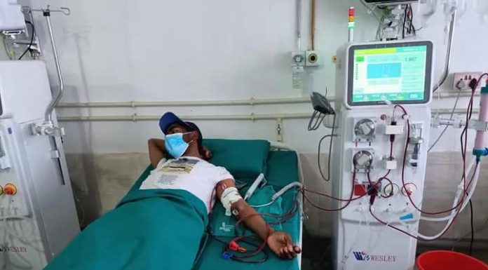 सिन्धुली अस्पतालबाट डाईलोसिस सेवा सुरू