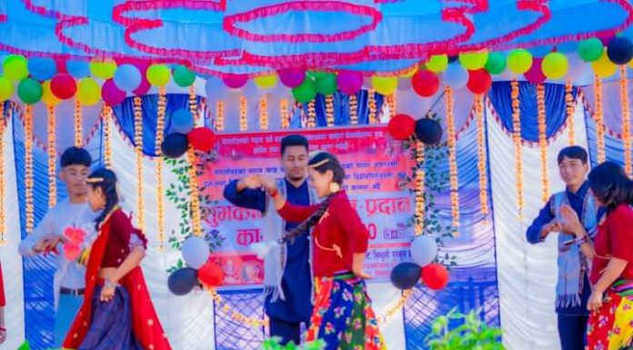 सिद्धबाबा कलेजद्धारा शुभकामना आदान प्रदान कार्यक्रमको आयोजना