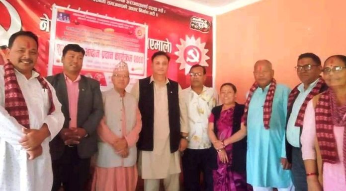 एमाले कमलामाईले आयोजना गर्यो शुभकामना आदान प्रदान कार्यक्रम